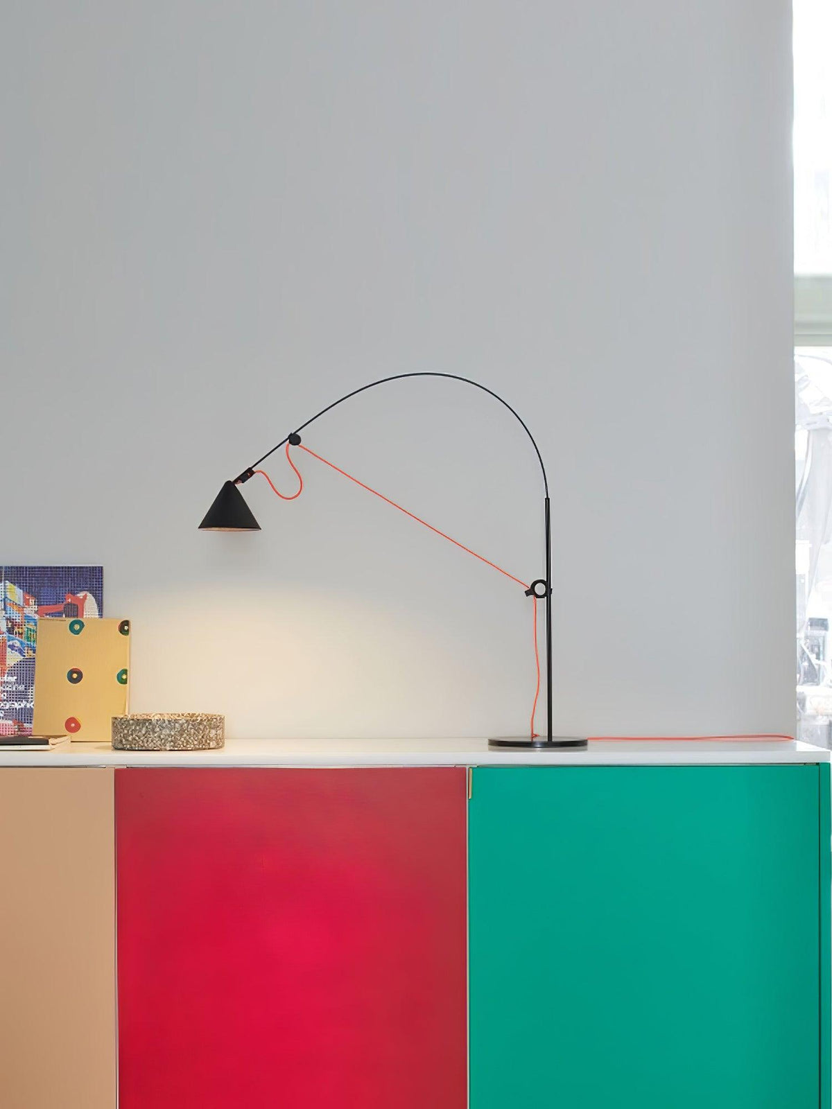 Caleielle lampada da tavolo minimalista