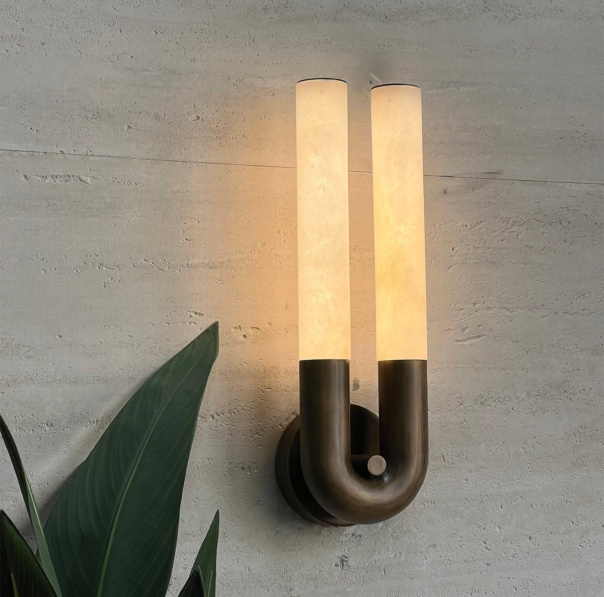 Orvella applique Arch alabastro Appliche