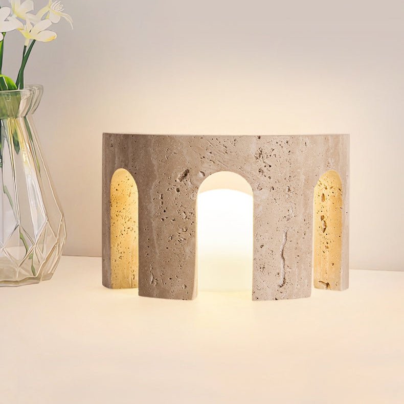 Drav Stone Table Lamp