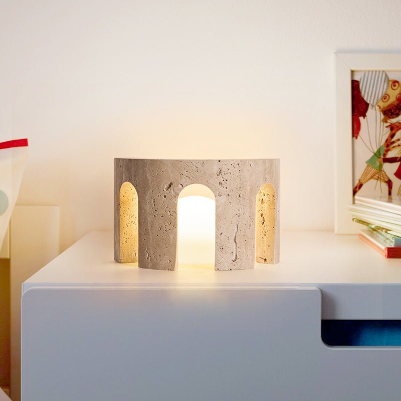 Drav Stone Table Lamp
