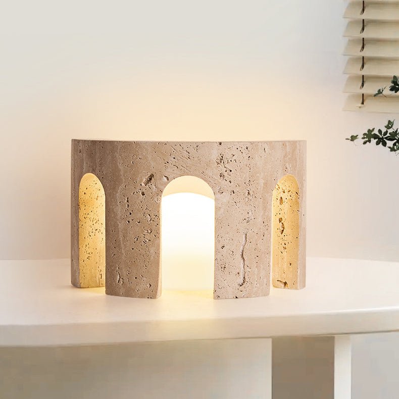 Drav Stone Table Lamp