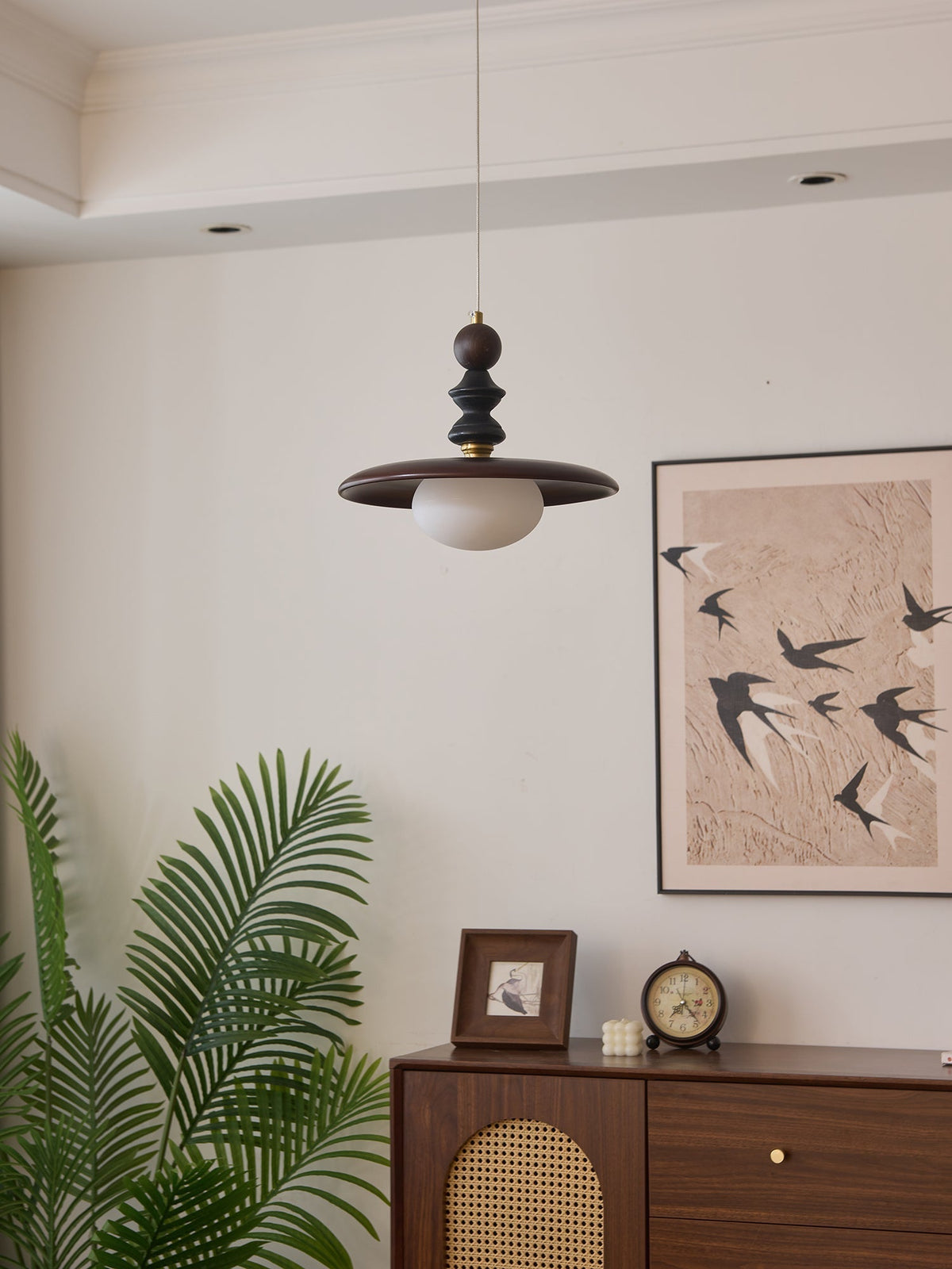 Syraeeth lampada a sospensione Premium Art Nordica in legno