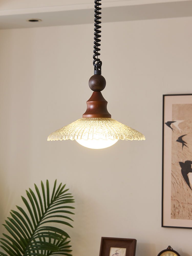 Syraeeth lampada a sospensione Premium Art Nordica in legno