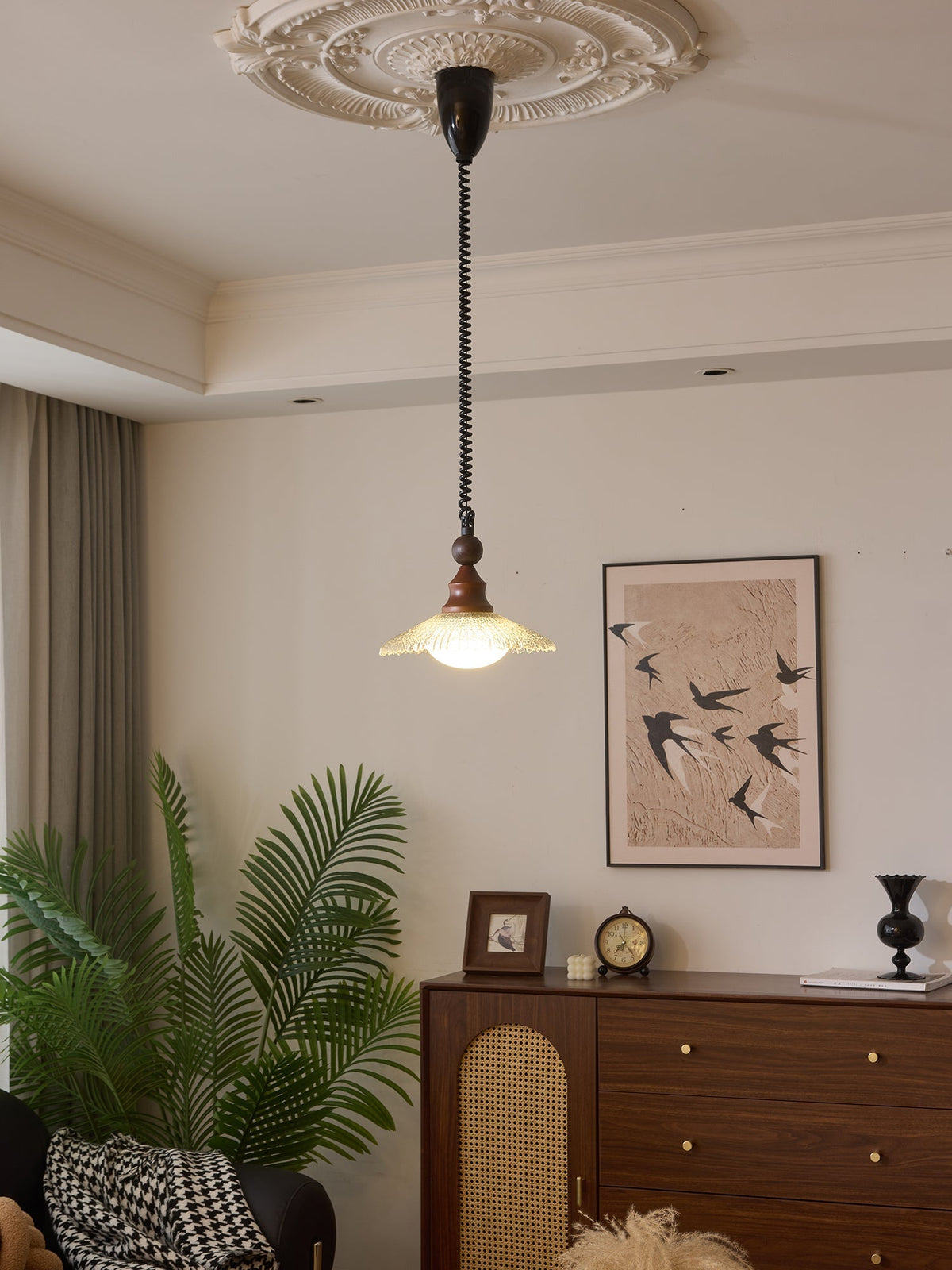 Syraeeth lampada a sospensione Premium Art Nordica in legno