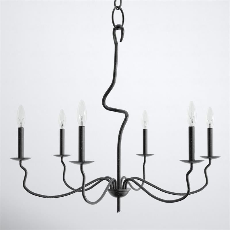 Rauduvyo lampadario industriale minimalista moderno in metallo