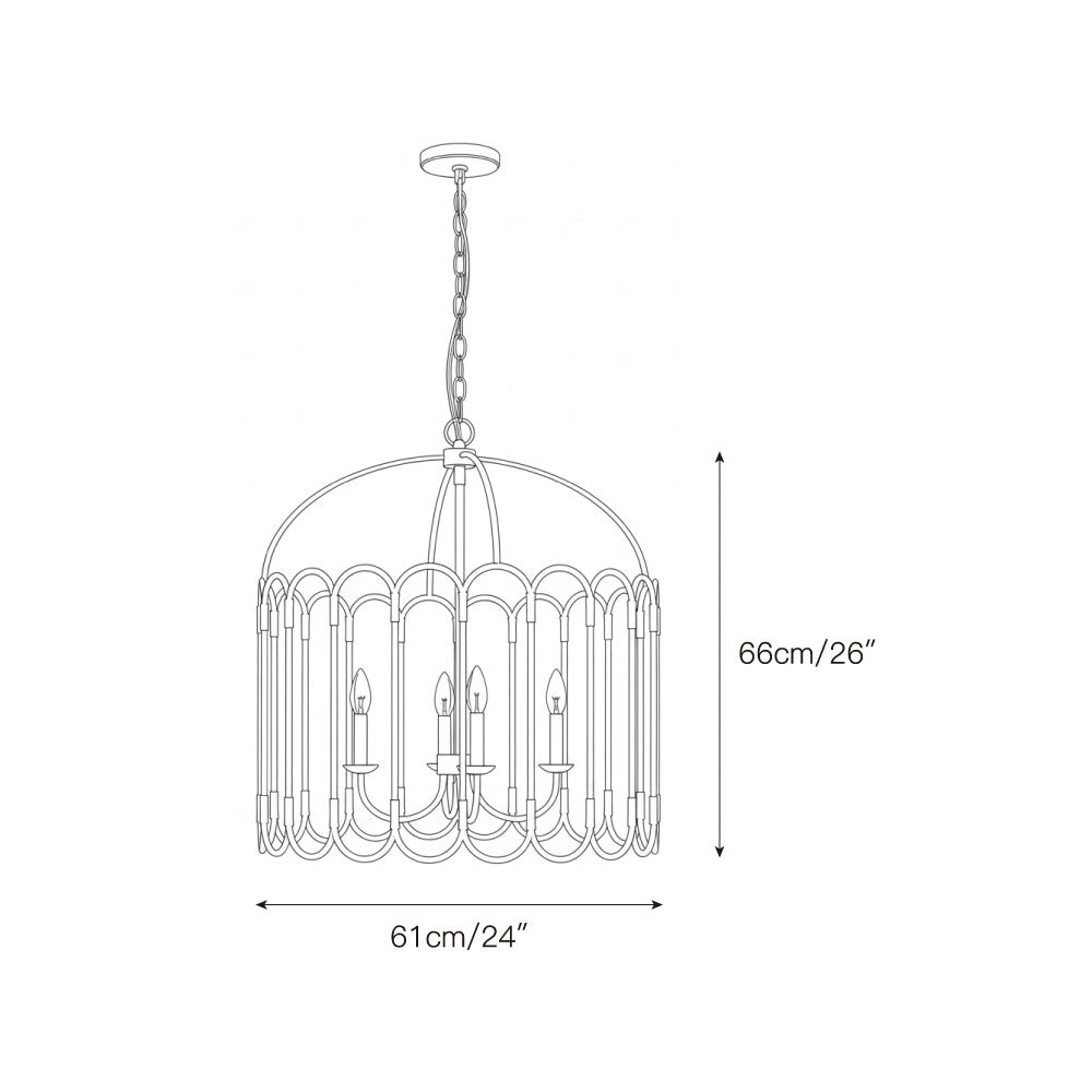 Argente lampadario