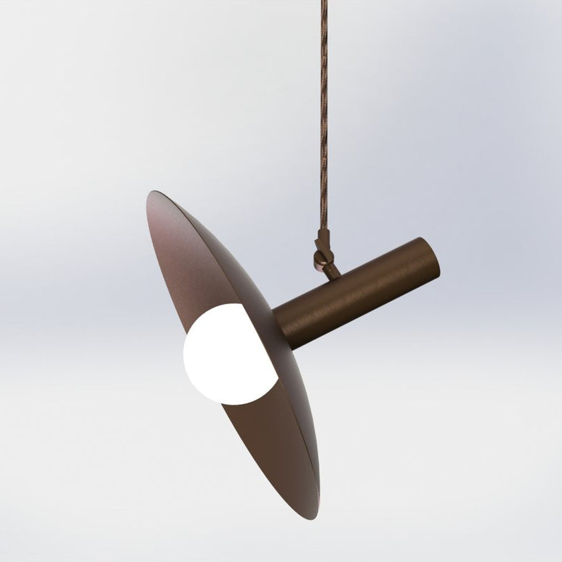Tinduvyo lampadario moderno minimalista in metallo e vetro