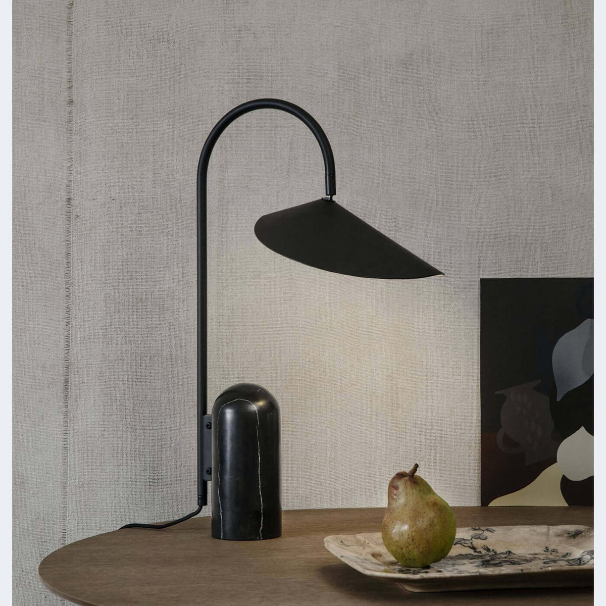 Selva Arc Leaf lampada da tavolo