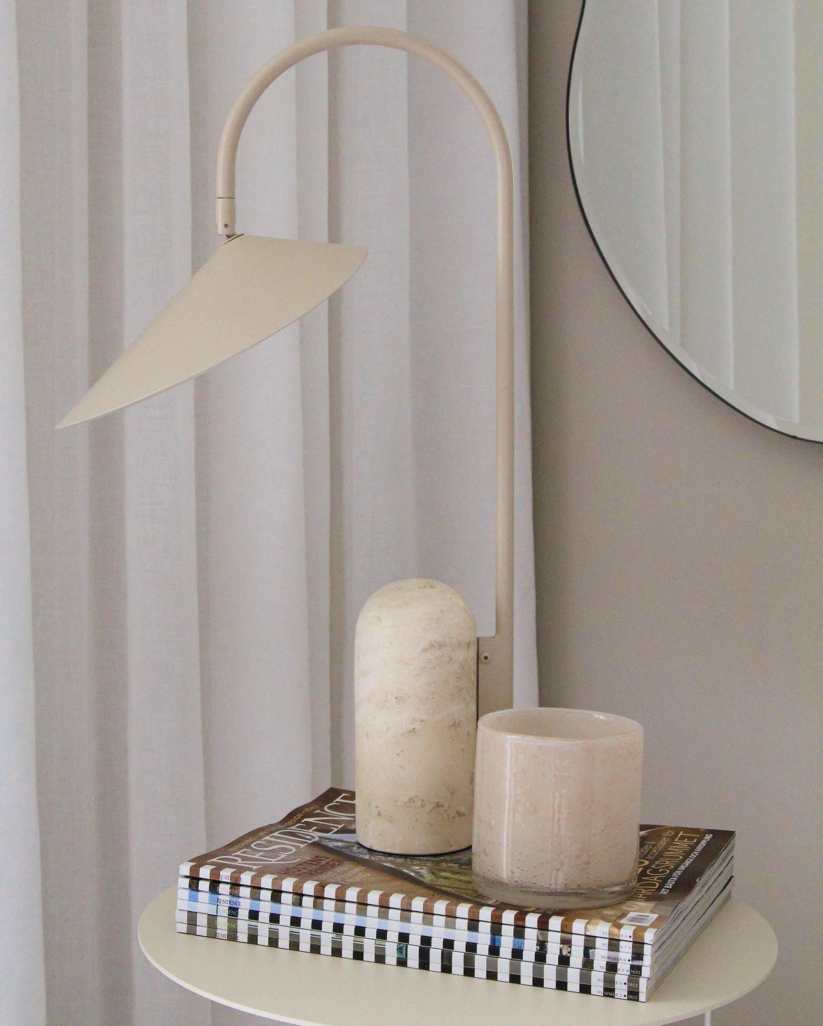 Selva Arc Leaf lampada da tavolo