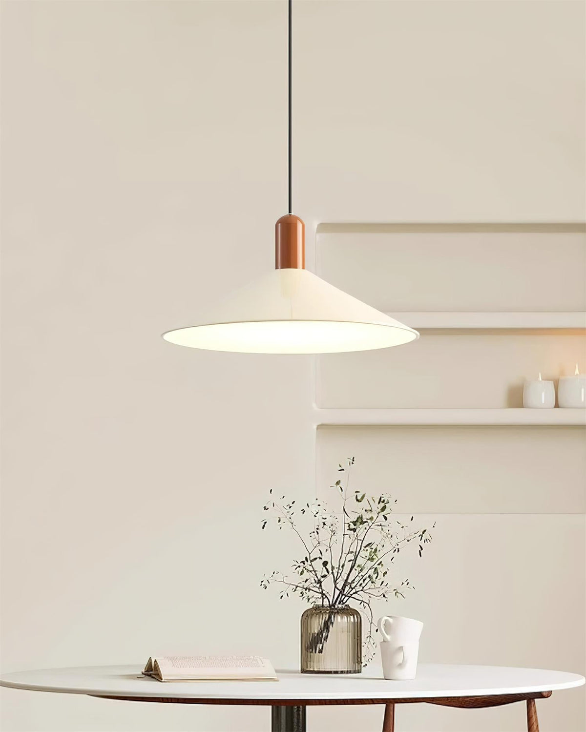 Lampada a sospensione LED minimalista Cono per Cucina e sala da pranzo