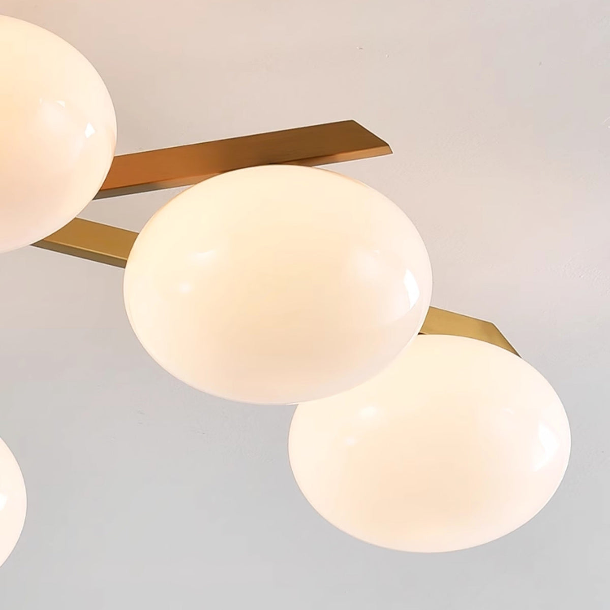 Velaraya lampada da soffitto moderna in vetro