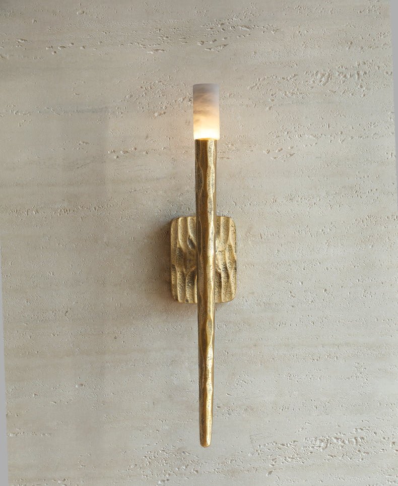 Julius alabastro Cilindrica minimalista lampada da parete