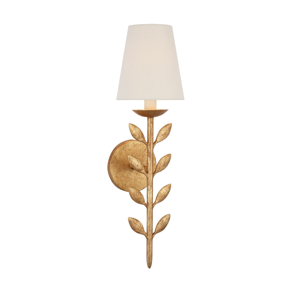 Evoque lampada da parete con Foglio d'Oro Antico