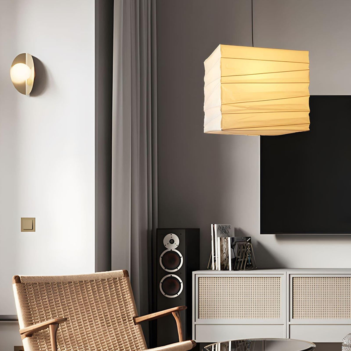 Eulien Paper Traditional lampada a sospensione