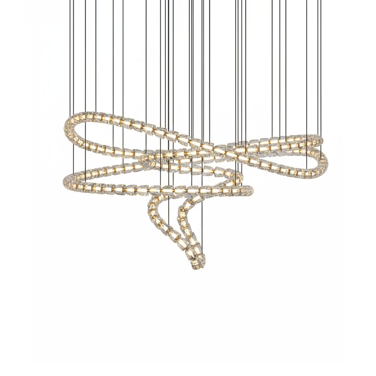 Nexus Oro lampadario in cristallo - 元字段测试