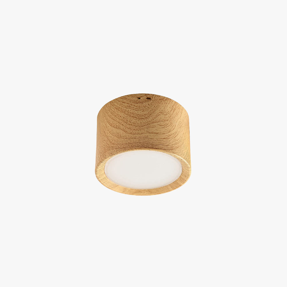 Muto Moderno Plafoniera Metallo/Acrilico Nero/Bianco/Legno Camera da letto/Soggiorno