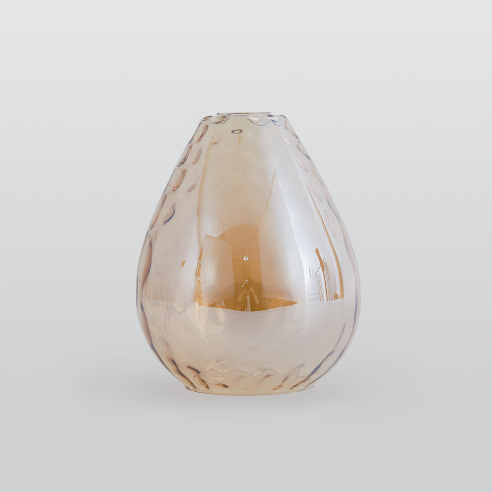 Avi Vintage Teardrop Lampada a Sospensione Vetro/Legno