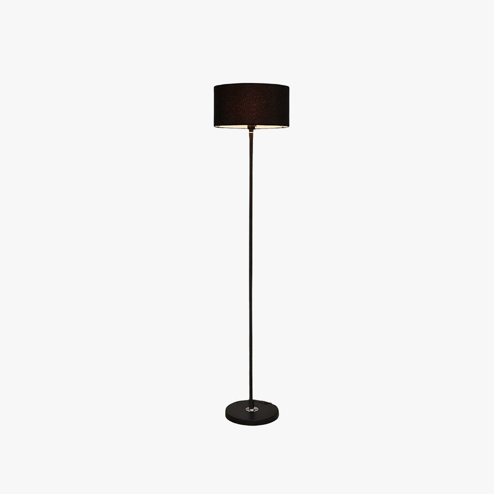 Tiffany Design LED Lampade da Terra Nero Metallo/Tessuto Salotto/Camera da Letto