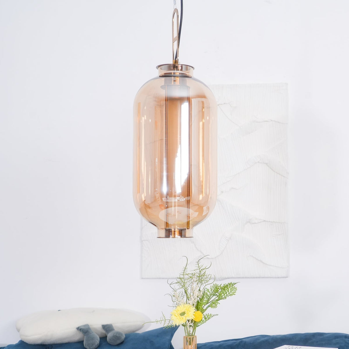 Uphaos lampada a sospensione moderna minimalista in vetro