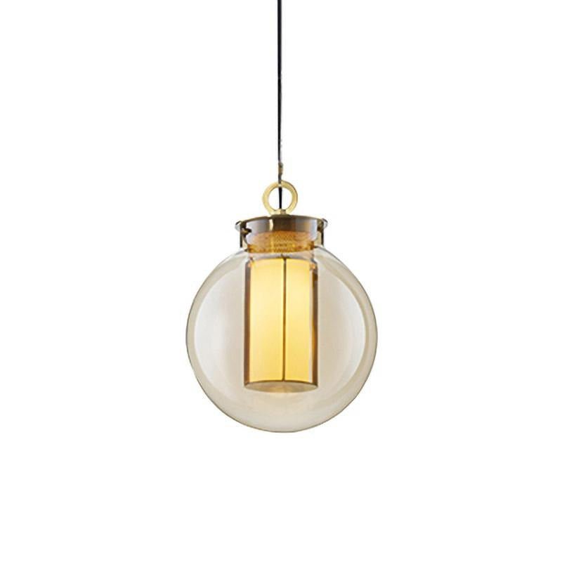 Uphaos lampada a sospensione moderna minimalista in vetro