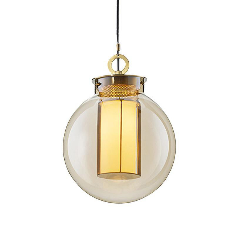 Uphaos lampada a sospensione moderna minimalista in vetro