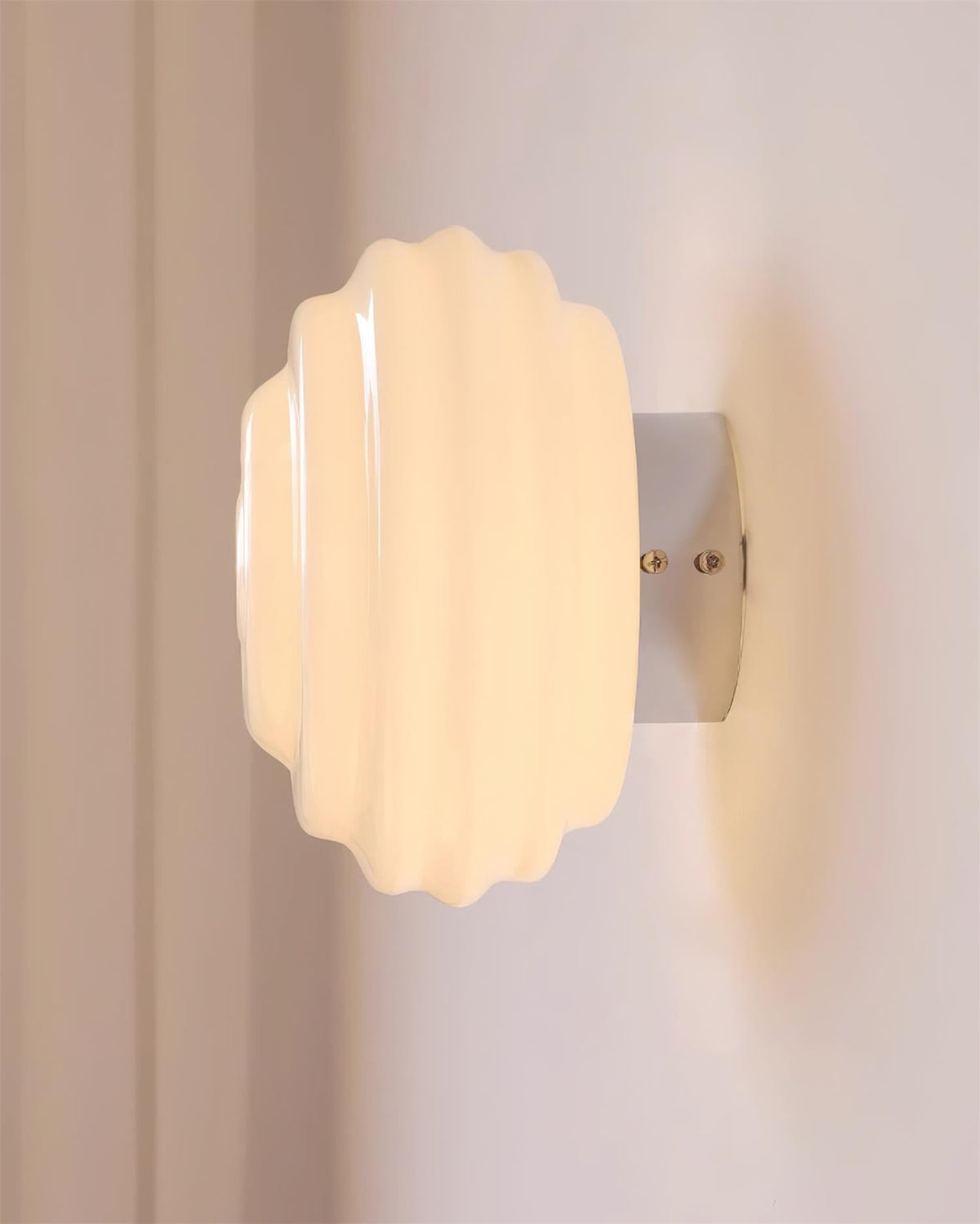 Celalelle lampada da parete in vetro