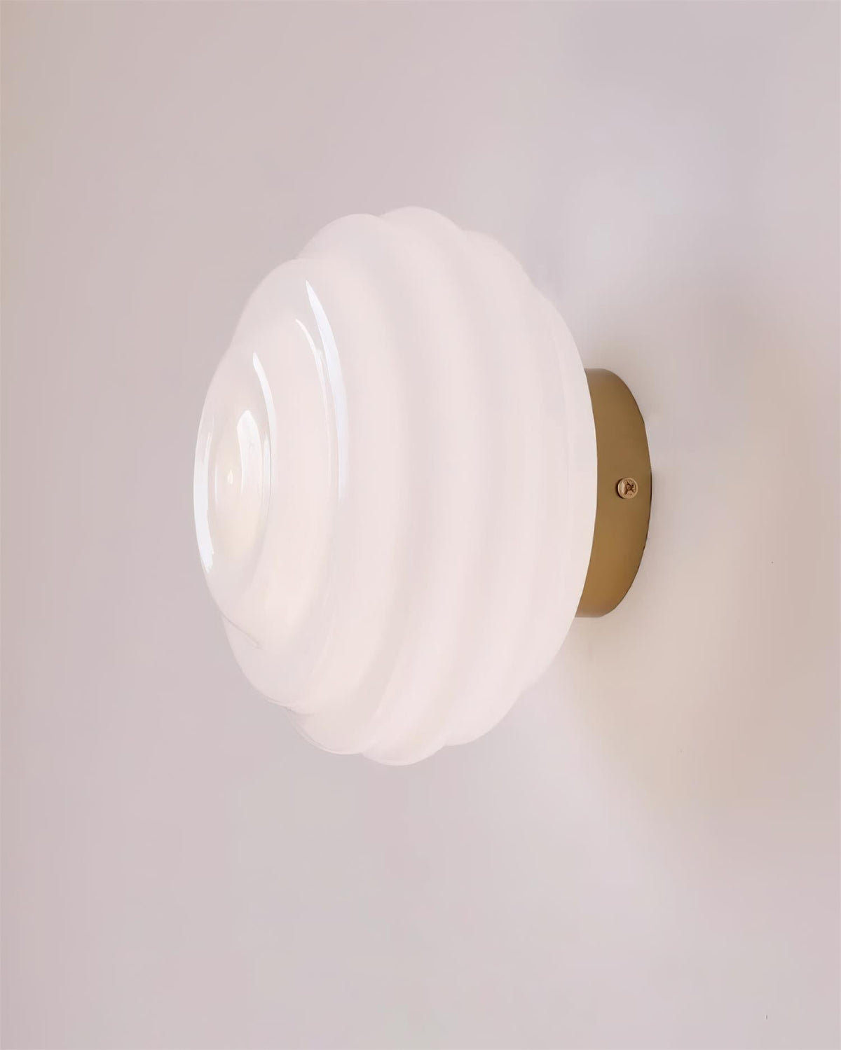 Celalelle lampada da parete in vetro