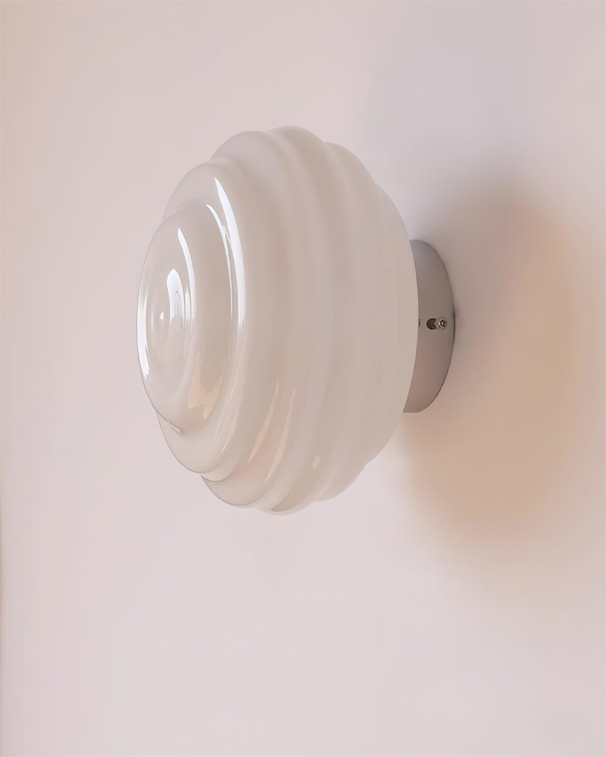 Celalelle lampada da parete in vetro
