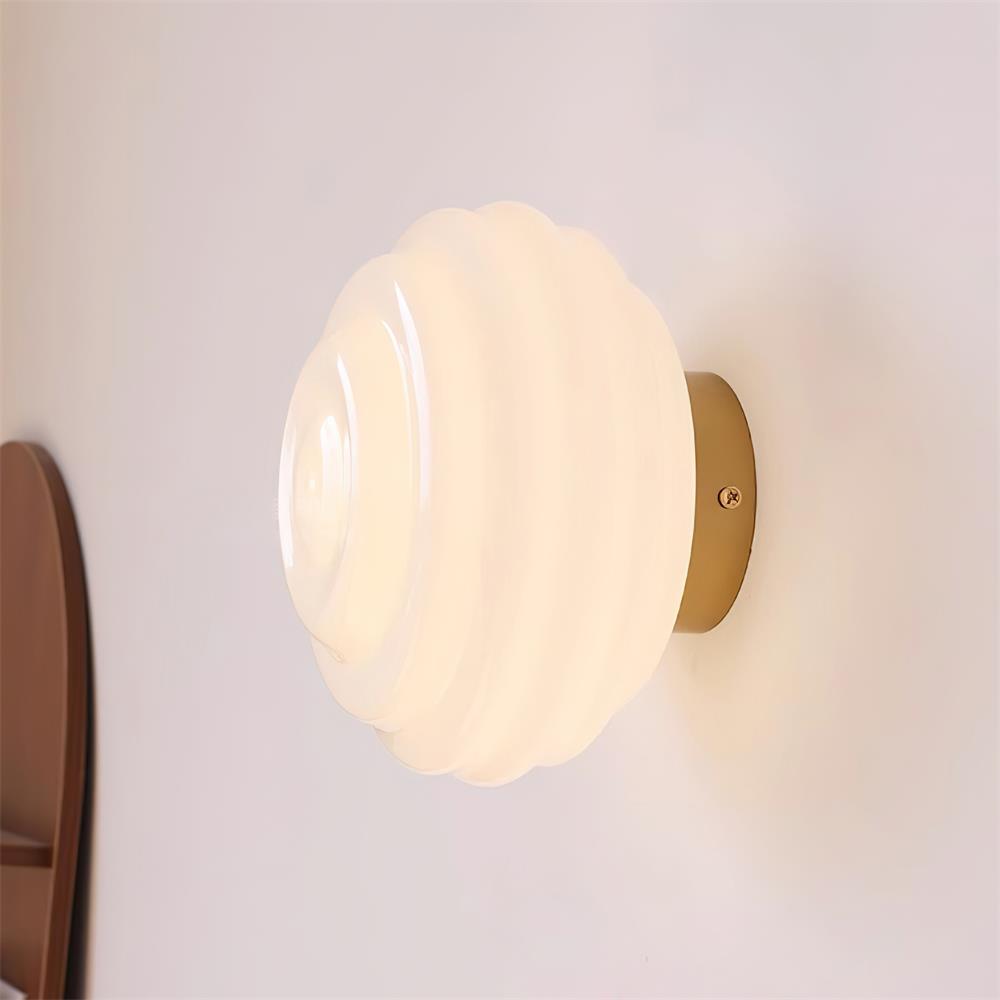 Celalelle lampada da parete in vetro