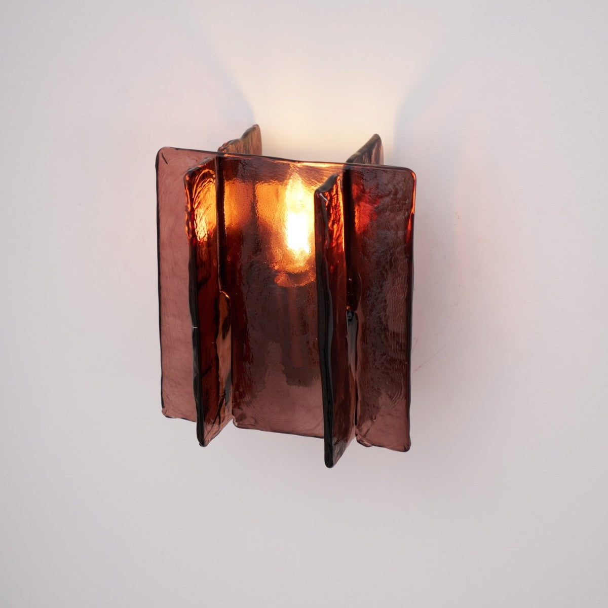 Celuaine lampada da parete ottone vetro Trasparente