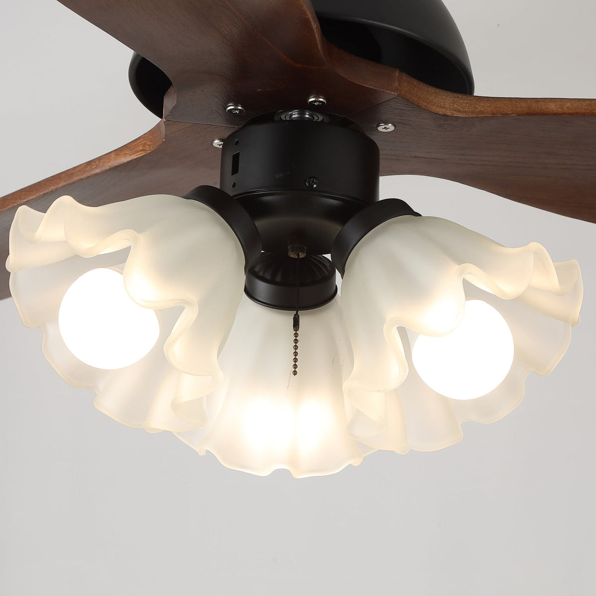 Novrik ventilatore da soffitto con luce