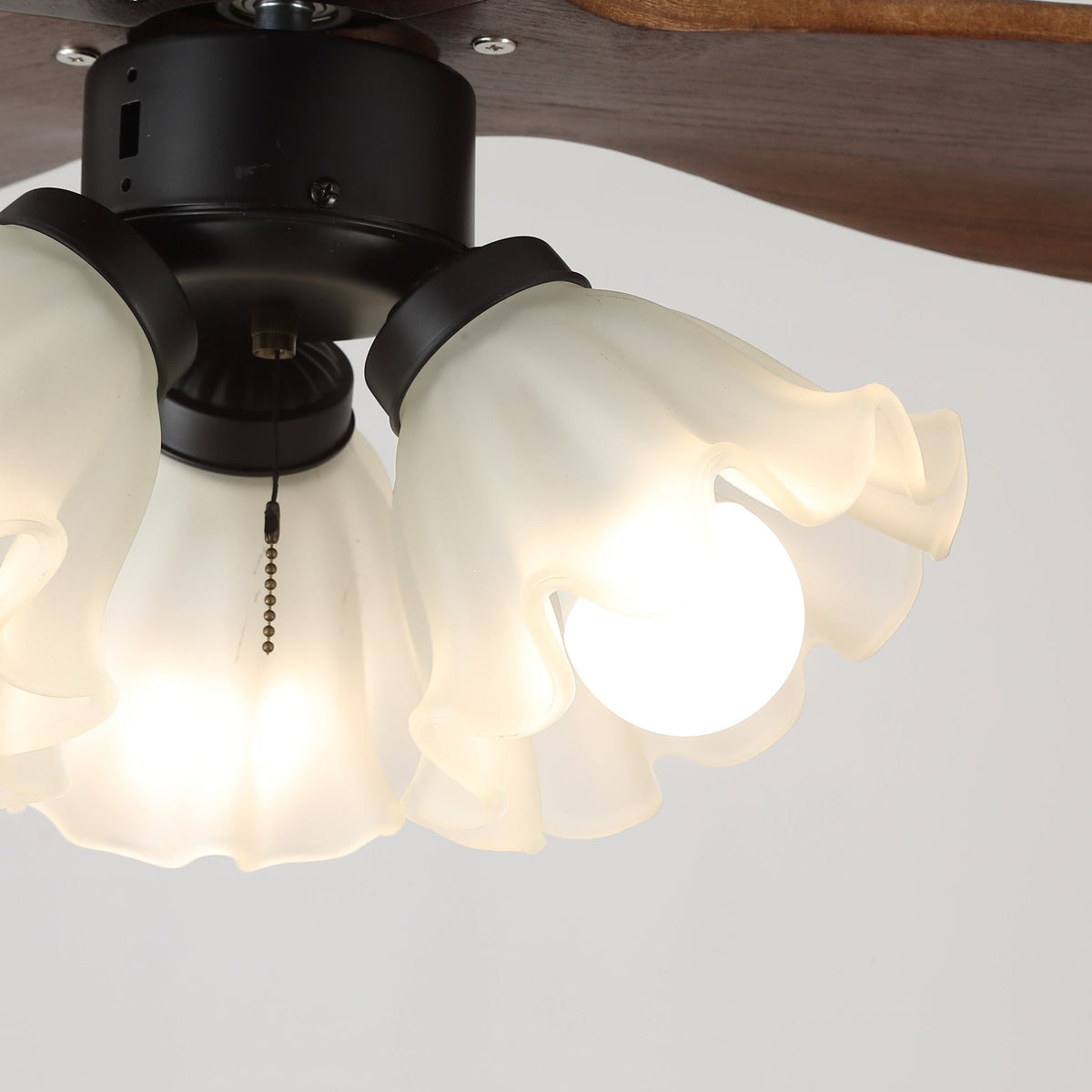 Novrik ventilatore da soffitto con luce