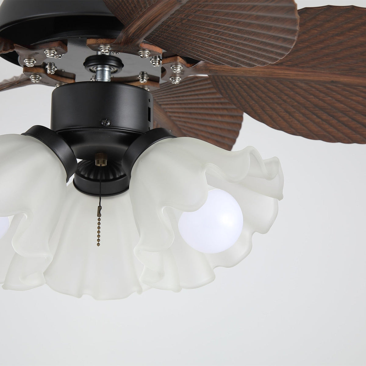 Qers ventilatore da soffitto con luce
