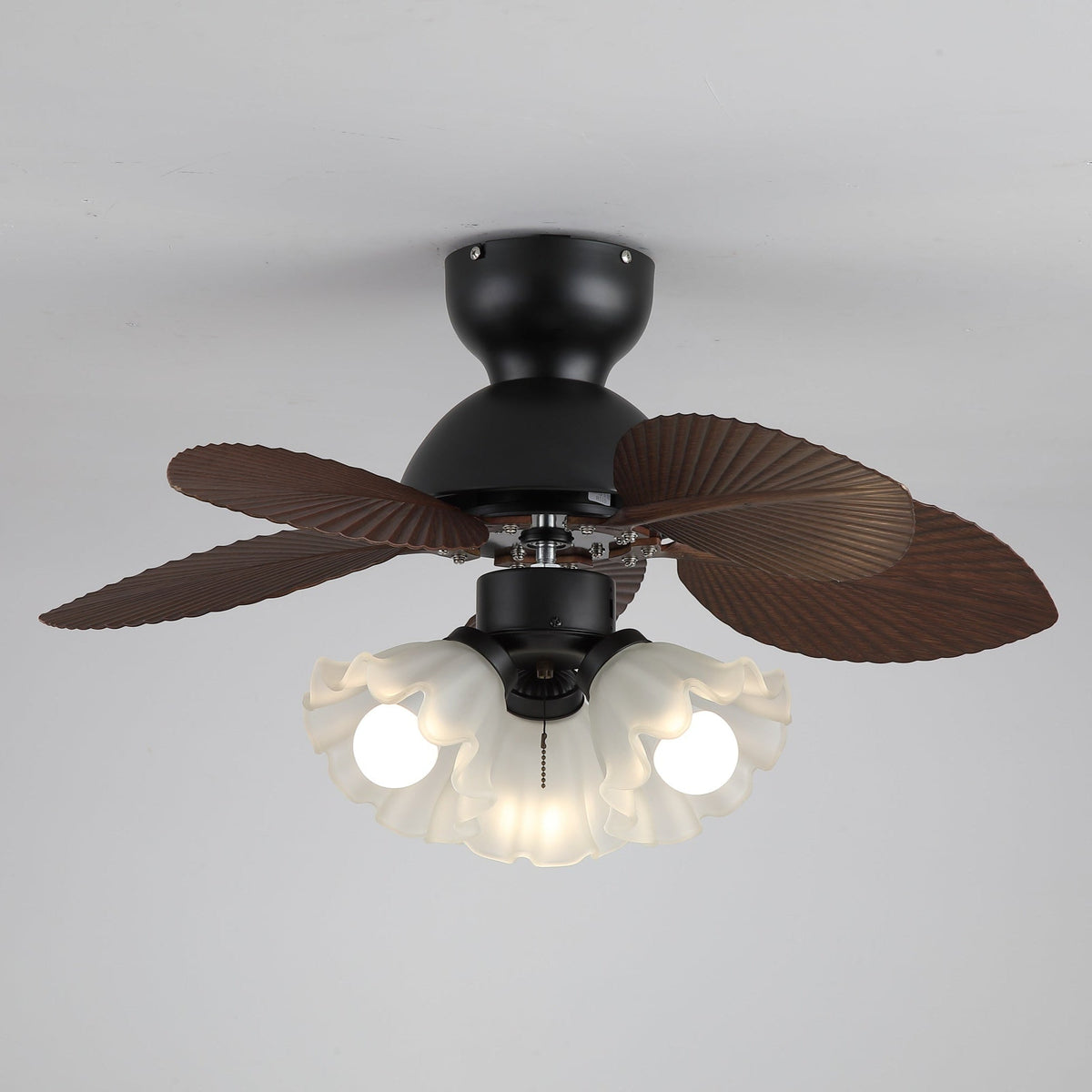 Qers ventilatore da soffitto con luce
