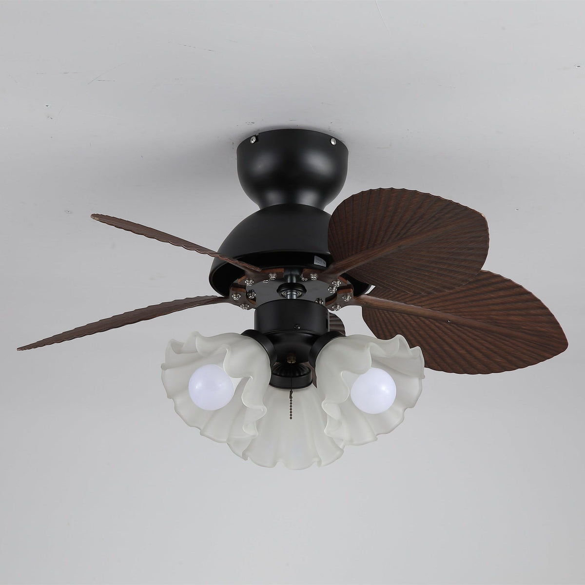 Qers ventilatore da soffitto con luce
