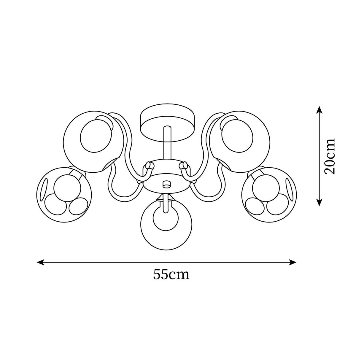 Avenaria lampada da soffitto