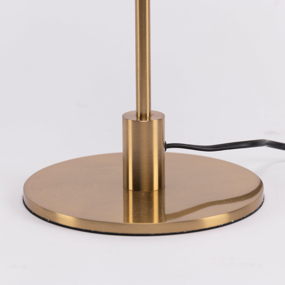 Rinelette lampada da tavolo in vetro Chiaro con Base in legno