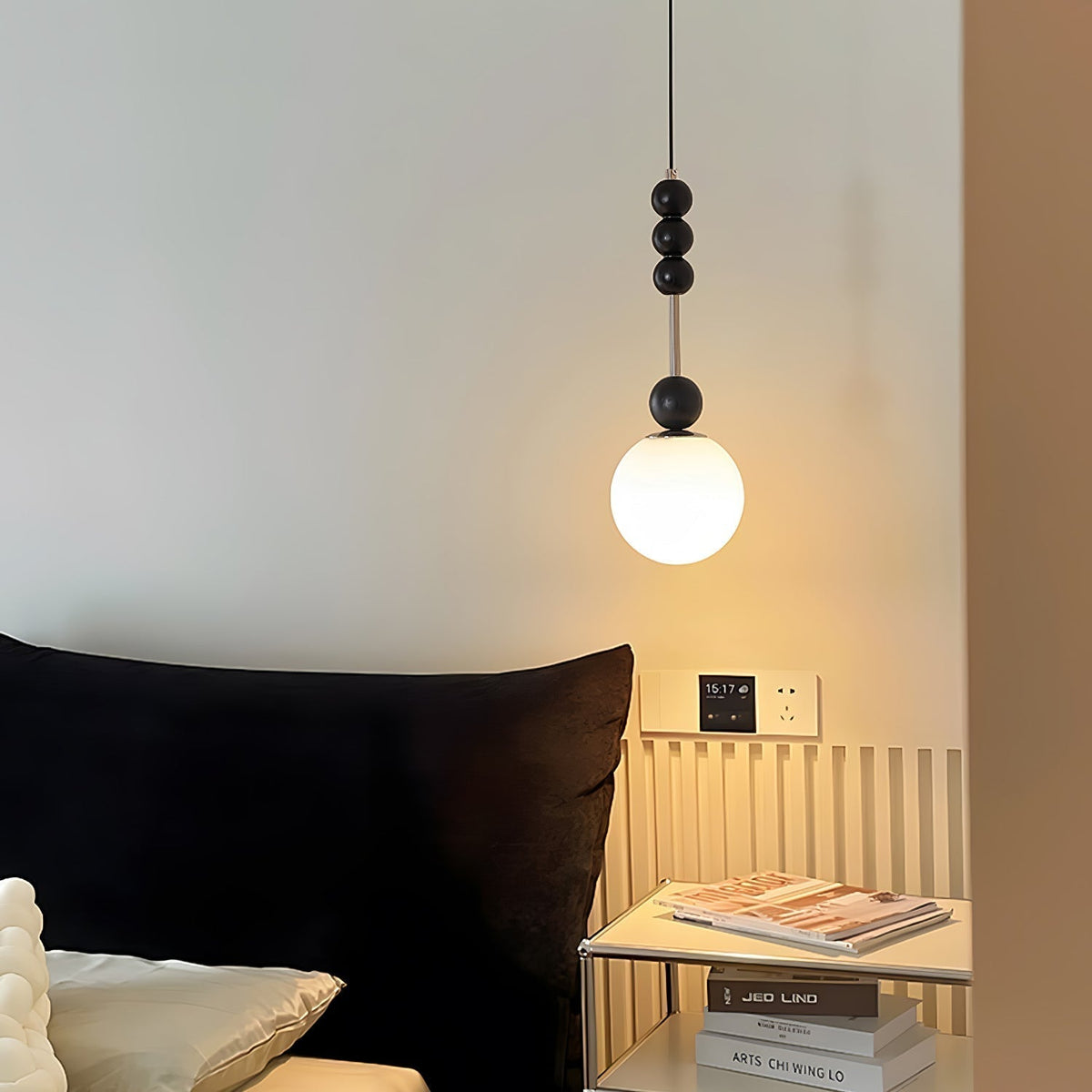 Miraleth lampada a sospensione minimalista in legno