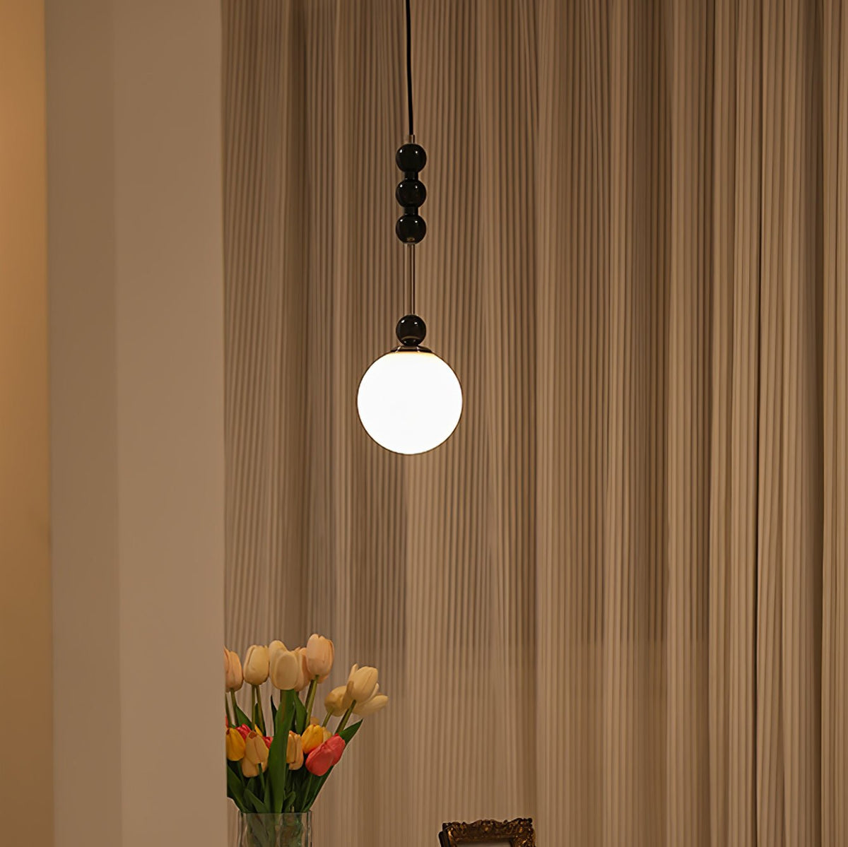 Miraleth lampada a sospensione minimalista in legno