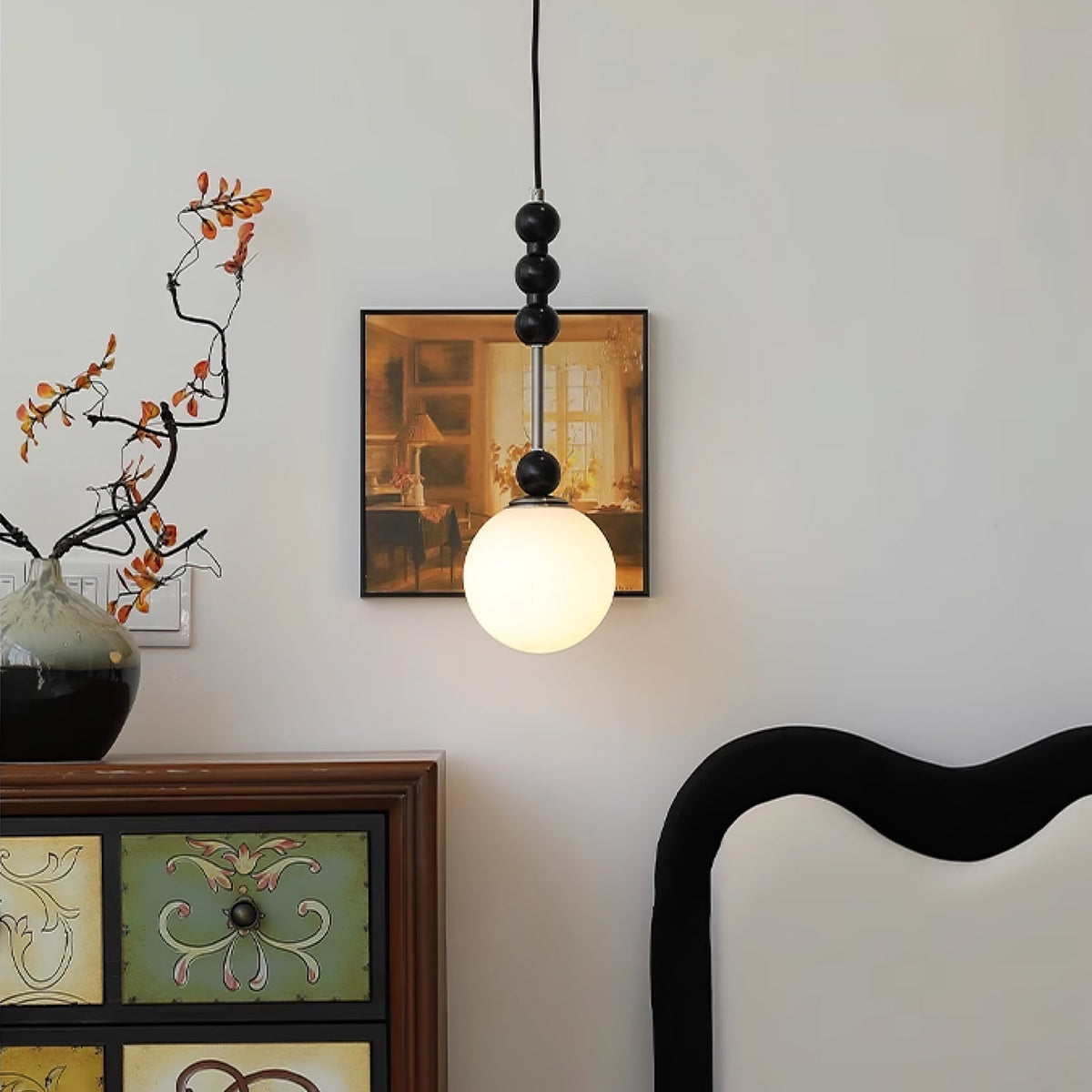 Miraleth lampada a sospensione minimalista in legno