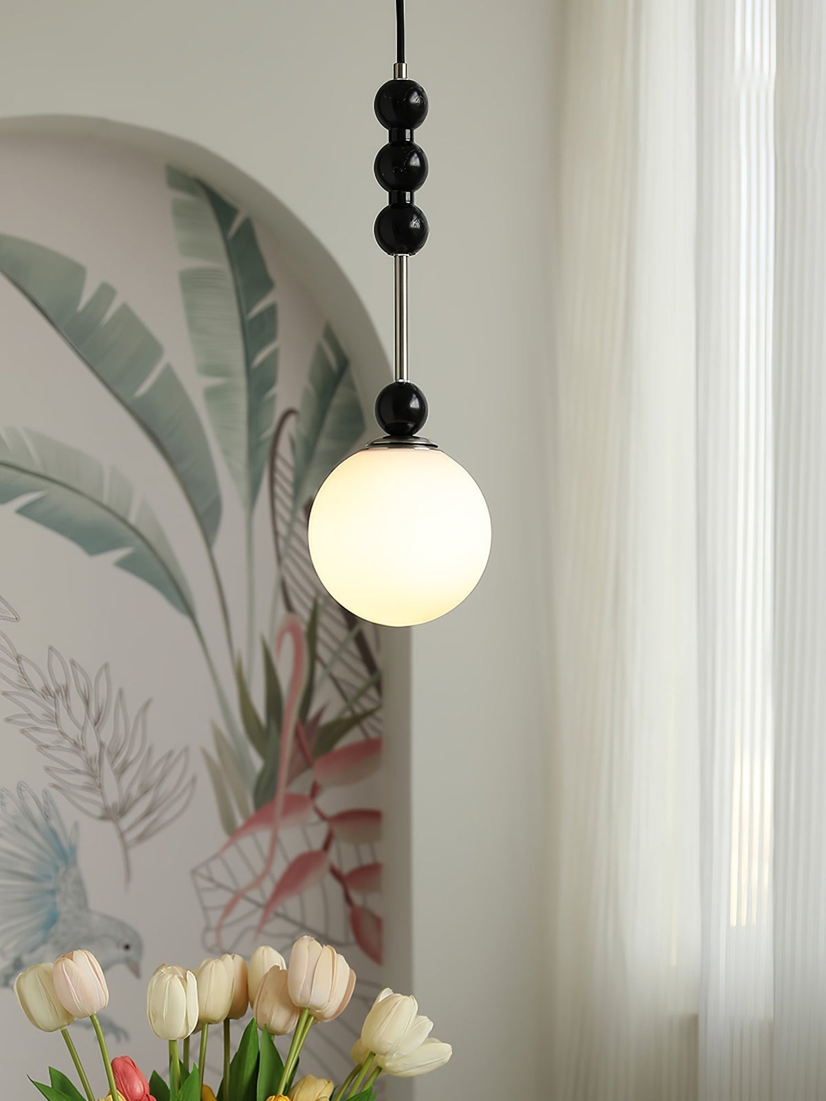 Miraleth lampada a sospensione minimalista in legno