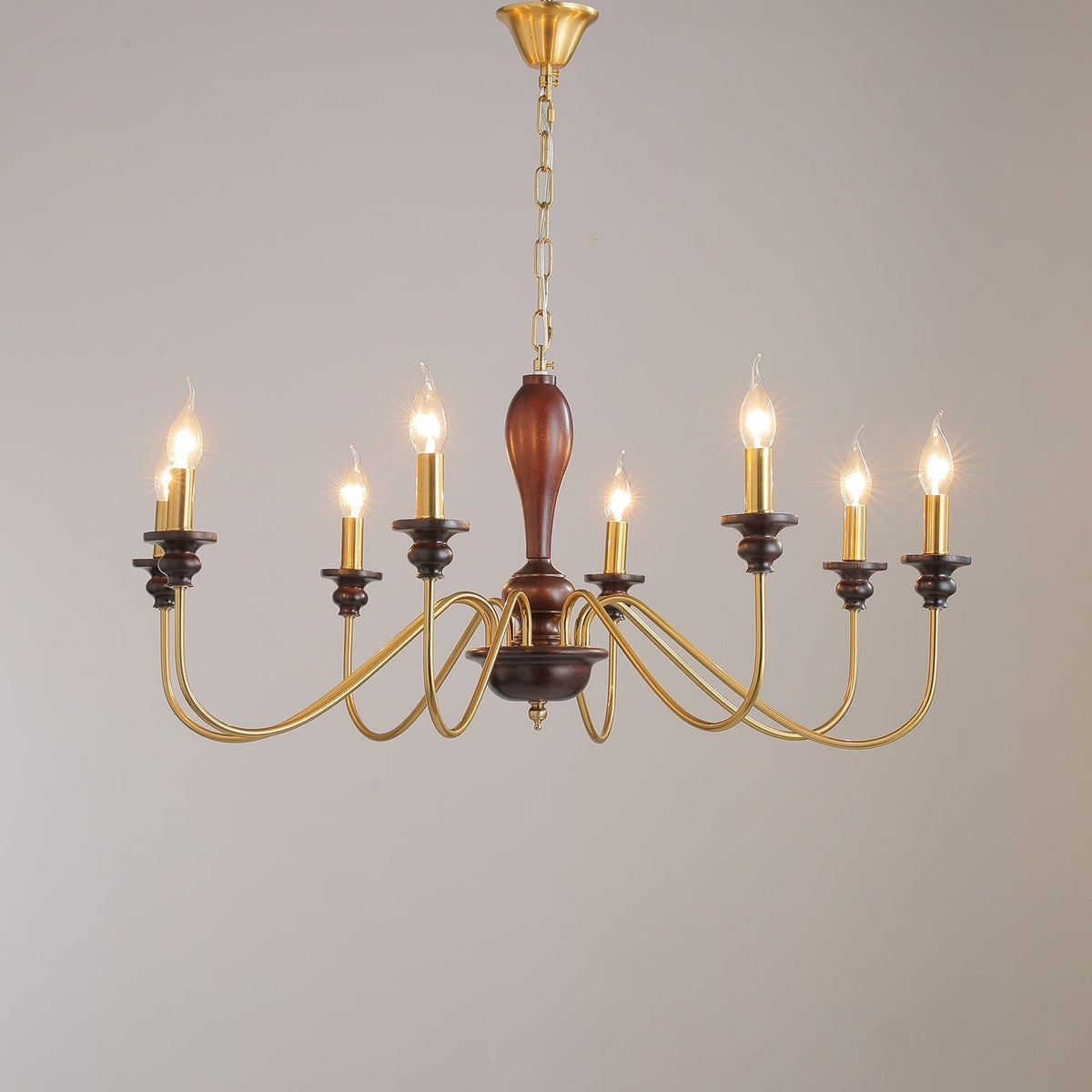 Ilvenan lampadario Eleganza Tradizionale vintage in legno