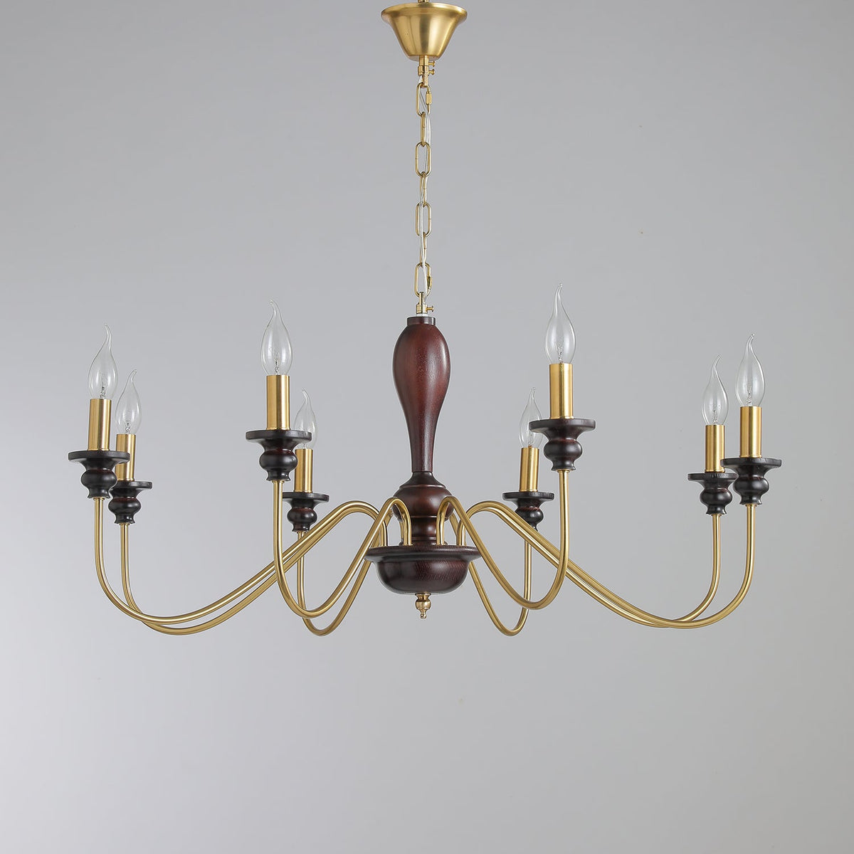 Ilvenan lampadario Eleganza Tradizionale vintage in legno