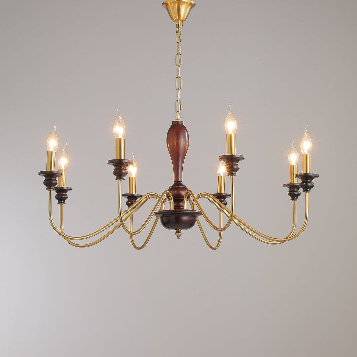 Ilvenan lampadario Eleganza Tradizionale vintage in legno