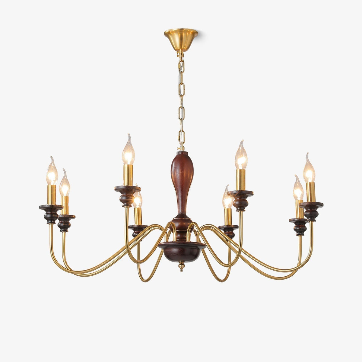 Ilvenan lampadario Eleganza Tradizionale vintage in legno