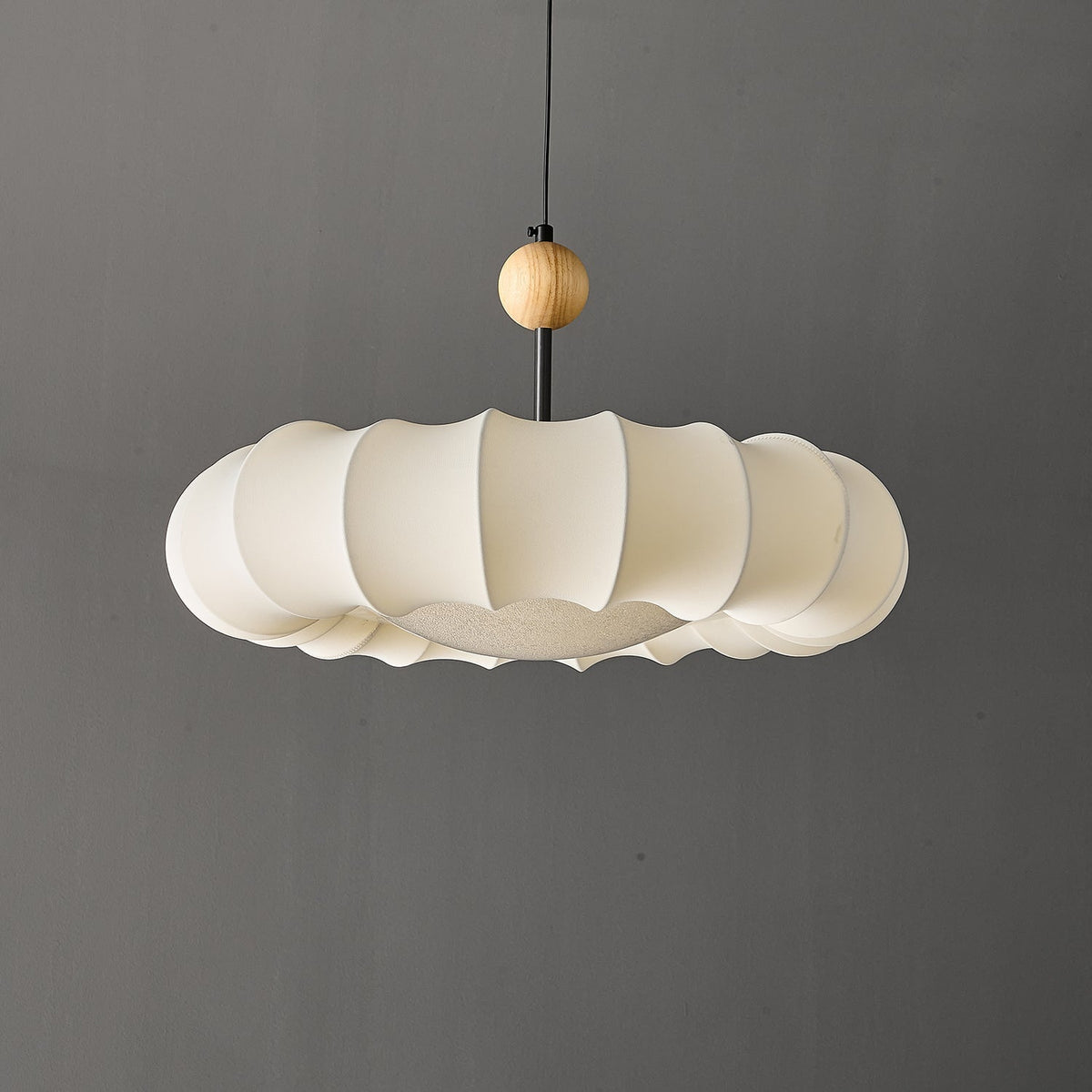 Syliselia lampada a sospensione minimalista in legno