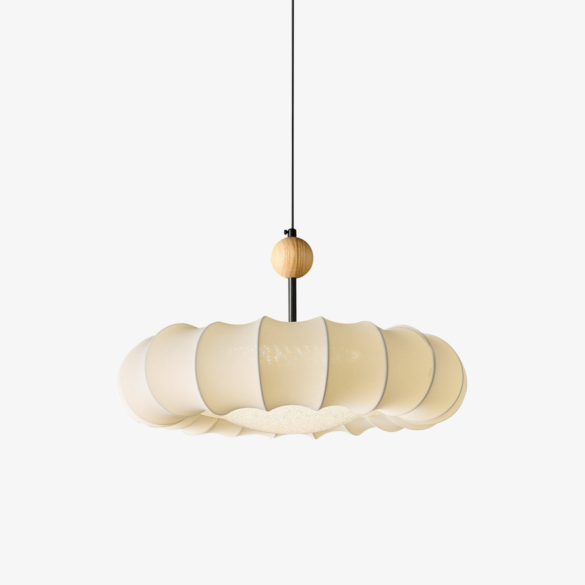 Syliselia lampada a sospensione minimalista in legno