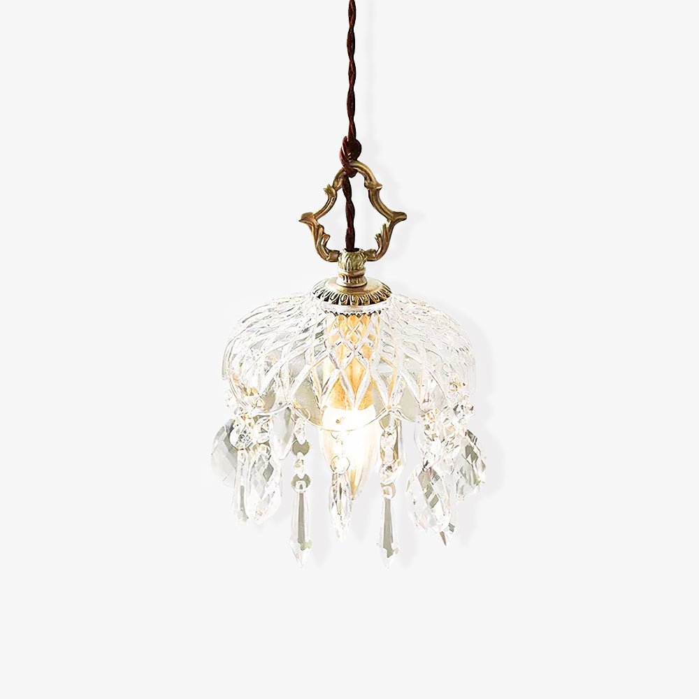 Moka lampada a sospensione Cristallo vintage
