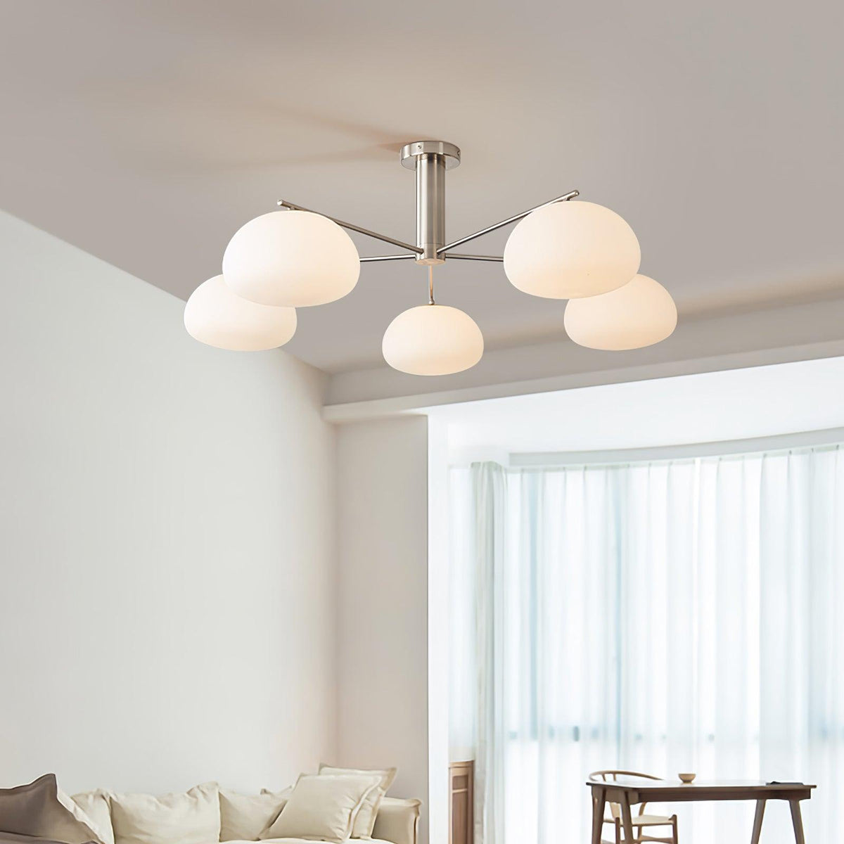 Celeneon lampadario in vetro lusso