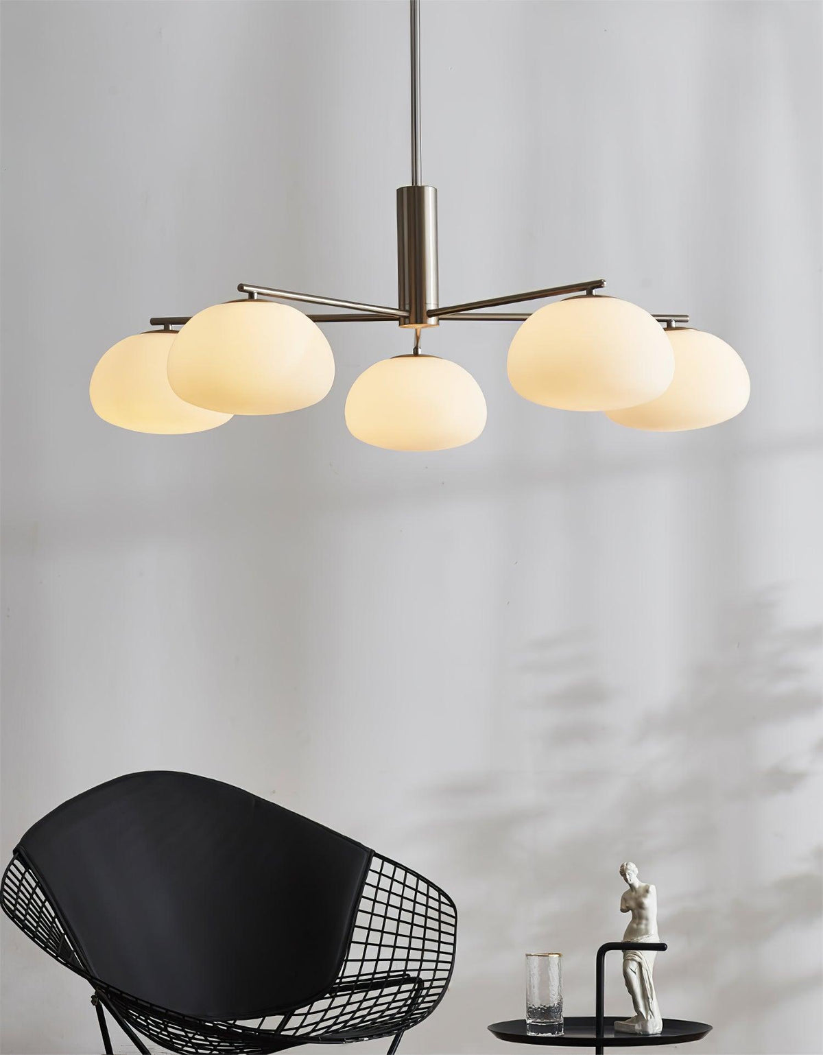 Celeneon lampadario in vetro lusso